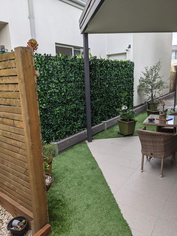 Artificial Ivy Hedge Panel 1m x 1m – SGS UV Resistant — gallery image 24