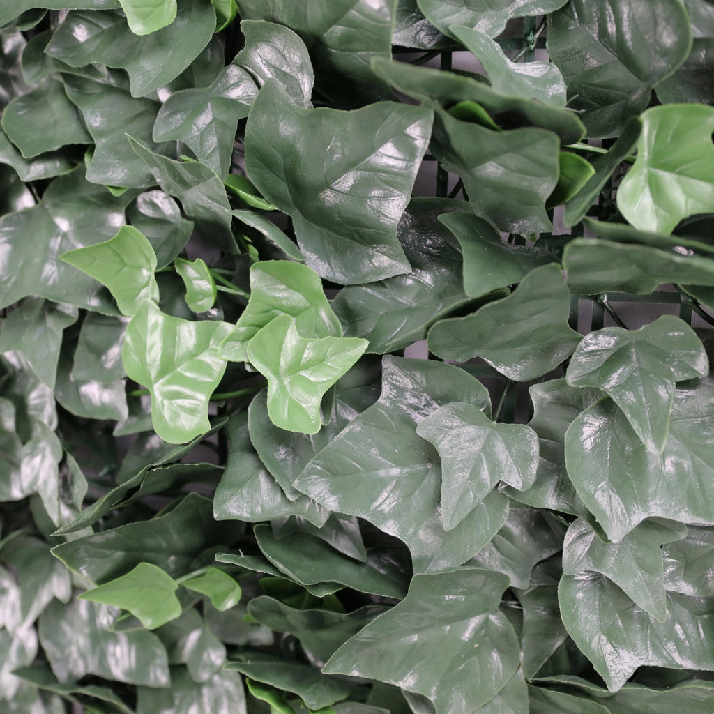 Artificial Ivy Hedge Panel 1m x 1m - UVTEX Certified UV Resistant