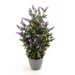 Artificial Lavender Topiary Tree 73cm - UV Resistant - Designer Vertical Gardens artificial lavender artificial topiary