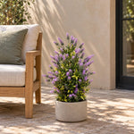 Artificial Lavender Topiary Tree 73cm - UV Resistant - Designer Vertical Gardens artificial lavender artificial topiary