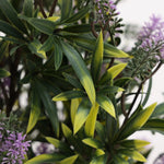 Artificial Lavender Topiary Tree 73cm - UV Resistant - Designer Vertical Gardens artificial lavender artificial topiary