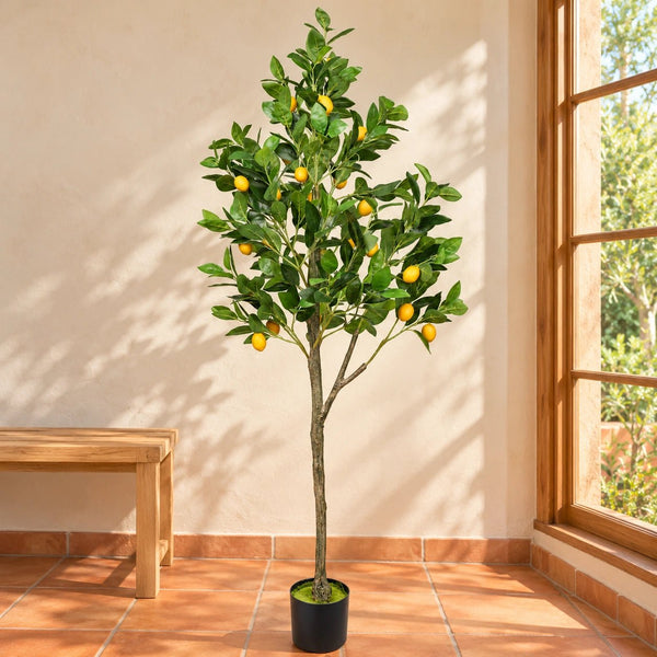Artificial Lemon Tree (Potted) with Lemons 150cm — gallery image 7