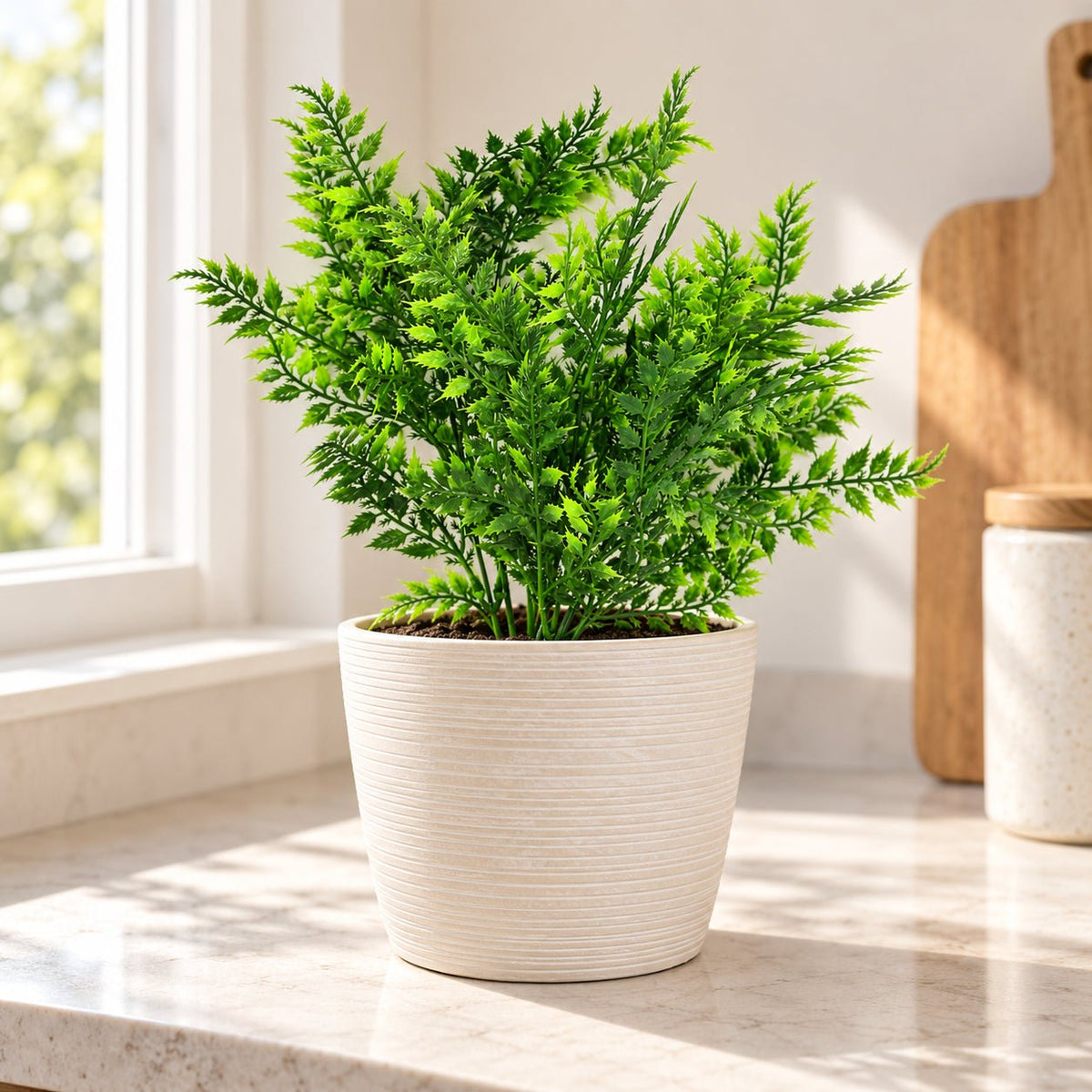Artificial Mediterranean Stem UV 30cm - Designer Vertical Gardens fake plant stem Stems / Ferns