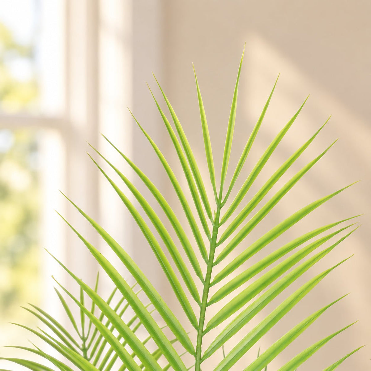 Artificial Modern Bushy Areca Fern Tree 120cm - Designer Vertical Gardens Artificial Trees Bamboos and Palm