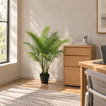 Artificial Modern Bushy Areca Fern Tree 120cm - Designer Vertical Gardens Artificial Trees Bamboos and Palm