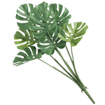 Artificial Monstera Split Leaf Philodendron Plant Stem 60cm UV Resistant - Designer Vertical Gardens artificial stem fake plant stem