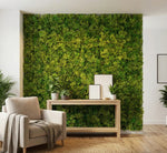 Artificial Moss Panel 100cm x 100cm - UV Resistant Two - Tone Green Wall - Designer Vertical Gardens artificial green wall australia artificial green walls for backdrops