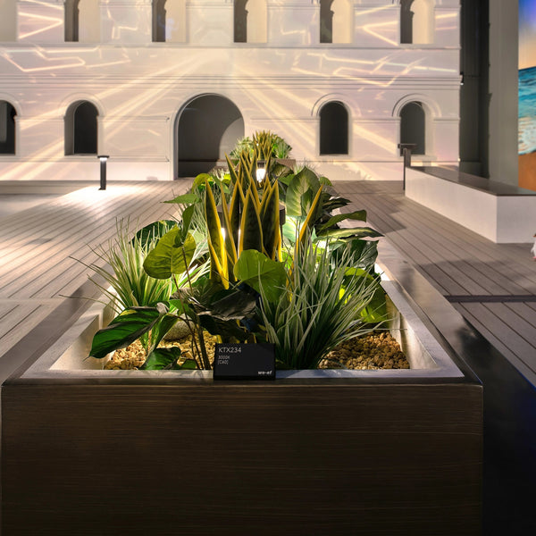 Artificial Mother in Law Tongue / Yellow Tongue Sansevieria UV Resistant 60CM - image 5