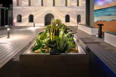 Artificial Mother in Law Tongue / Yellow Tongue Sansevieria UV Resistant 60CM