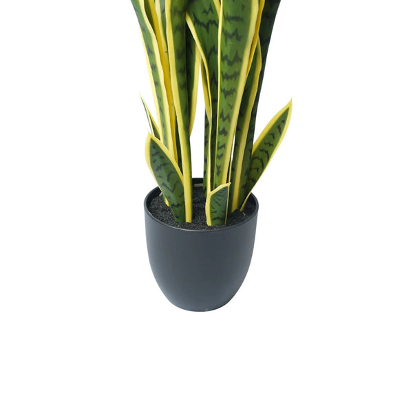 Artificial Mother in Law Tongue / Yellow Tongue Sansevieria UV Resistant 60CM - image 4