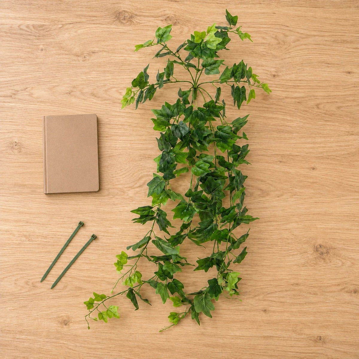 Artificial Nearly Natural Artificial Hanging Ivy Bush 90cm - Designer Vertical Gardens fake plant stem garland