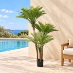 Artificial Parlour Palm Tree 180cm Multi Trunk UV Resistant - Designer Vertical Gardens Artificial Trees Artificial Trees for Balconies
