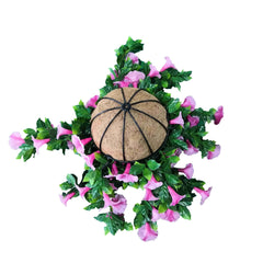 Artificial Petunia Hanging Basket UV Resistant 28cm