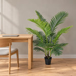 Artificial Potted Areca Palm Tree 120cm - Designer Vertical Gardens Artificial Trees Bamboos and Palm