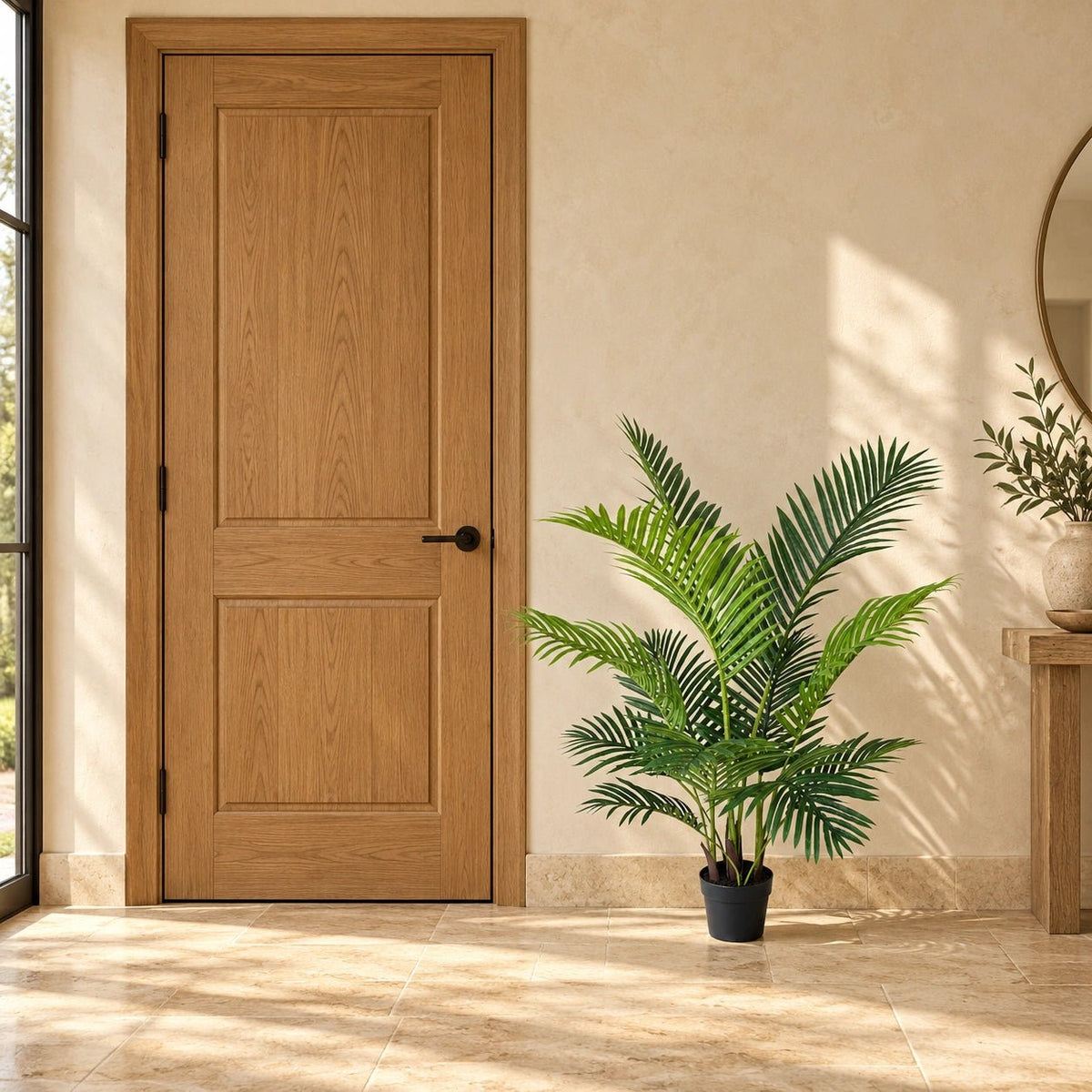 Artificial Potted Areca Palm Tree 120cm - Designer Vertical Gardens Artificial Trees Bamboos and Palm
