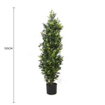 Artificial Potted Topiary Tree 120cm UV Resistant - Designer Vertical Gardens Artificial Trees Artificial Trees for Balconies