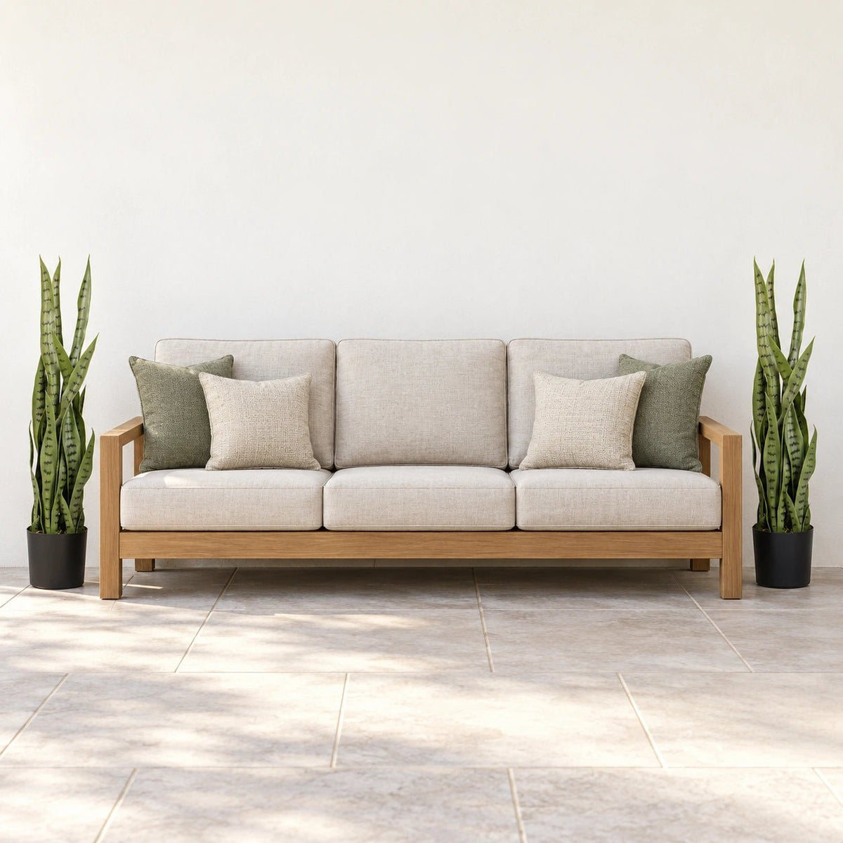 Artificial Snake Plant Sansevieria UV Resistant 85cm - Designer Vertical Gardens Artificial Shrubs and Small plants Artificial Trees