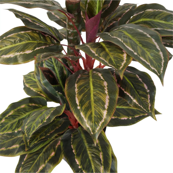 Artificial Wide Leaf Cordyline Plant 90cm accent
