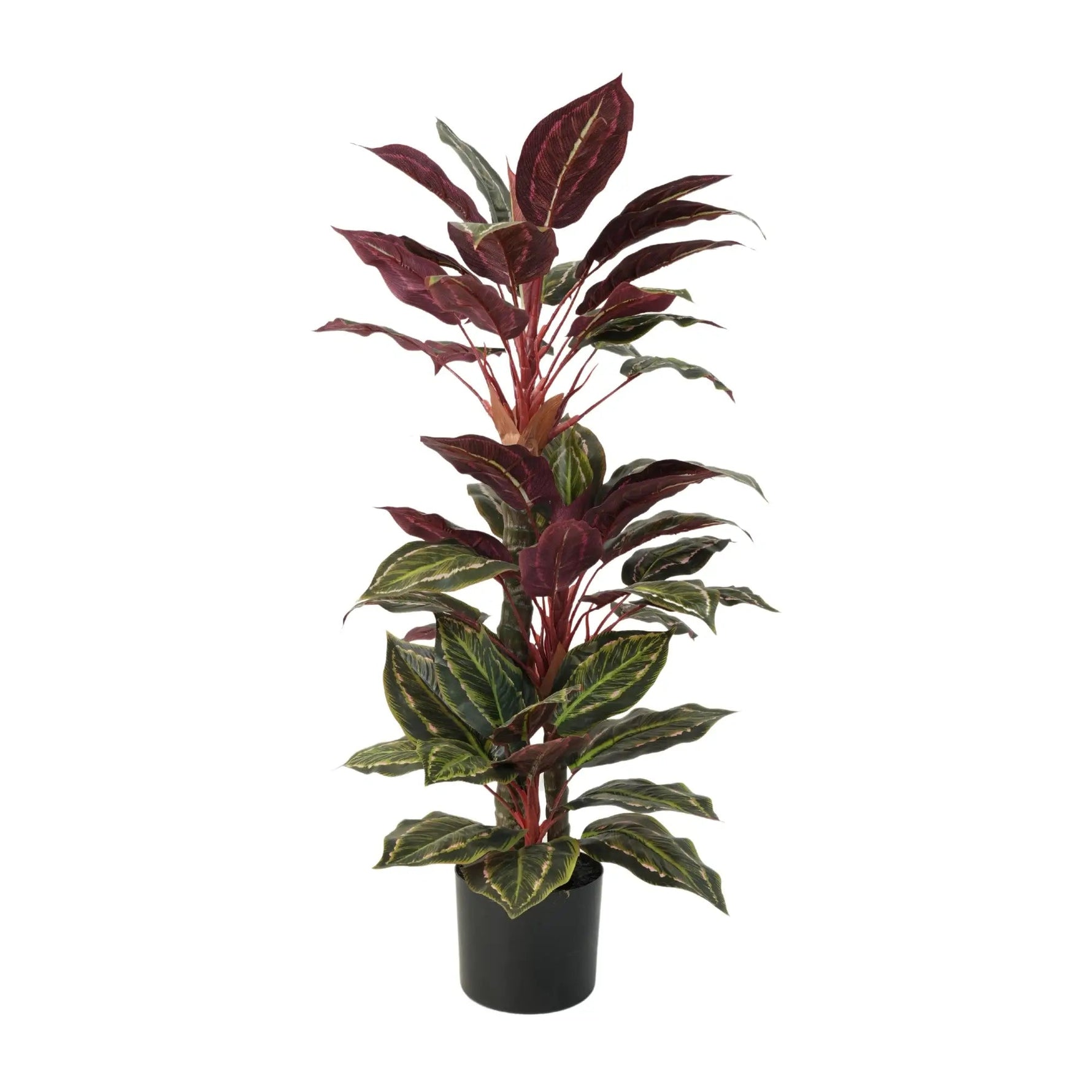 Artificial Wide Leaf Cordyline Plant 90cm - Designer Vertical Gardens artificial garden wall plants artificial green wall australia
