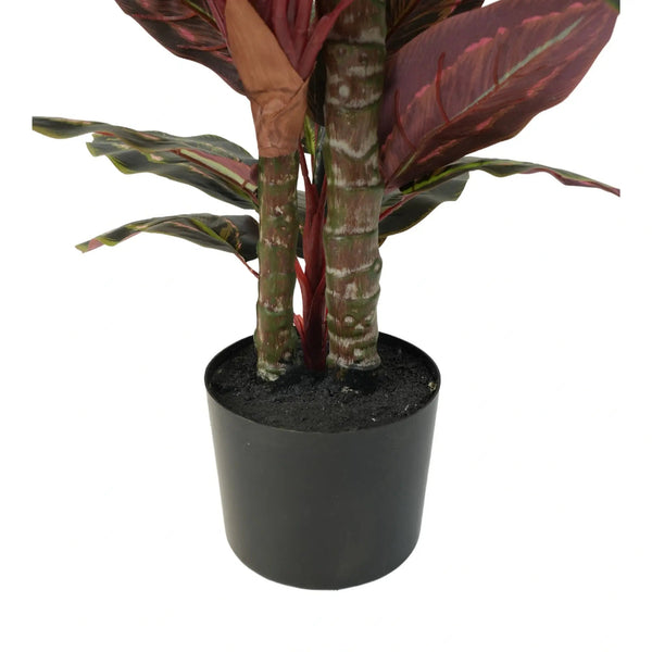 Artificial Wide Leaf Cordyline Plant 90cm - image 4