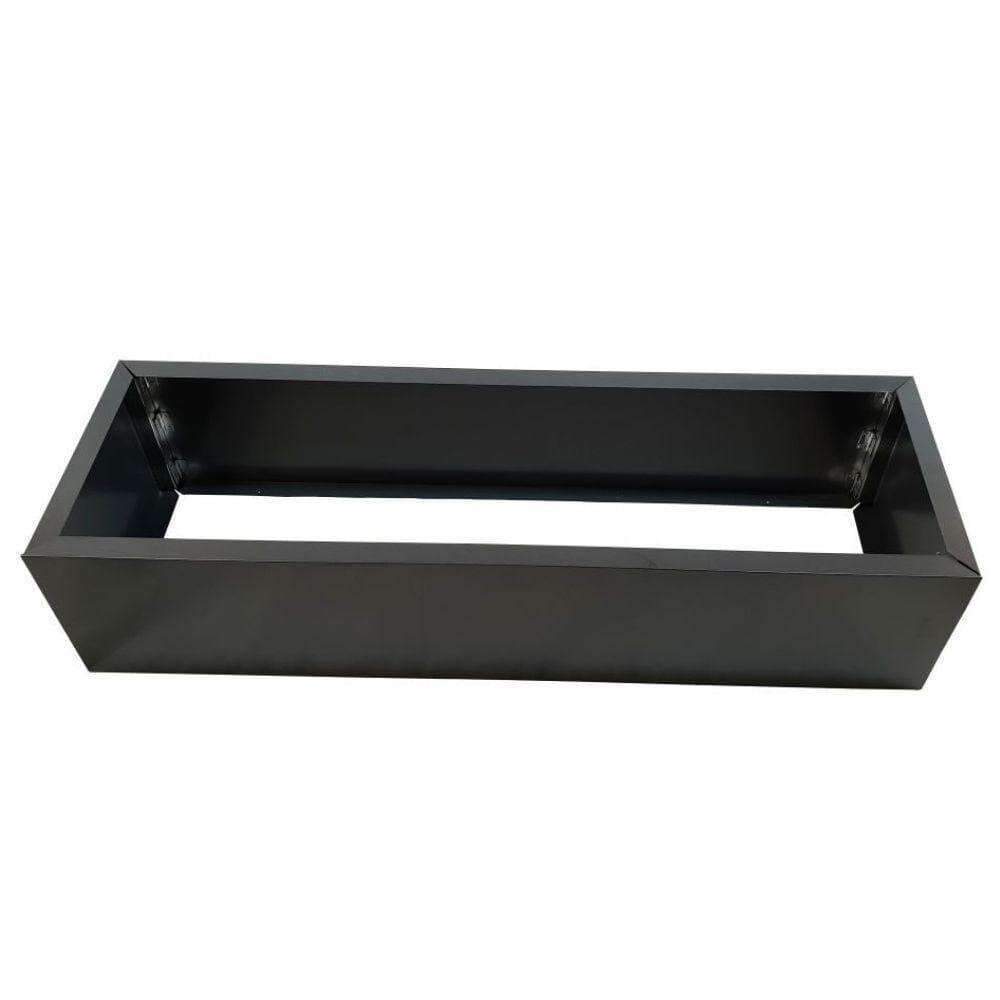 Black Metal Planter Large — gallery image