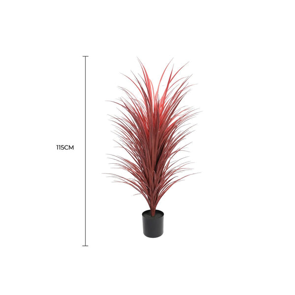 Burgundy Bliss Yucca Grass 115cm UV and Weather Resistant — gallery image 3
