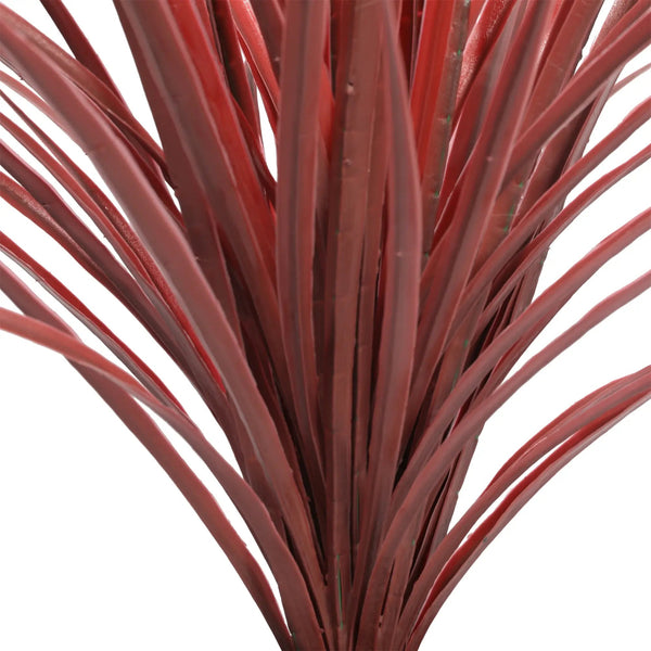 Burgundy Potted Artificial Long Grass (Yucca Grass) 75cm UV Resistant — gallery image 8