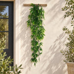 Cascading Ruscus Leaf Vine – Outdoor Proof (120cm) - Designer Vertical Gardens artificial hanging ferns hanging fern