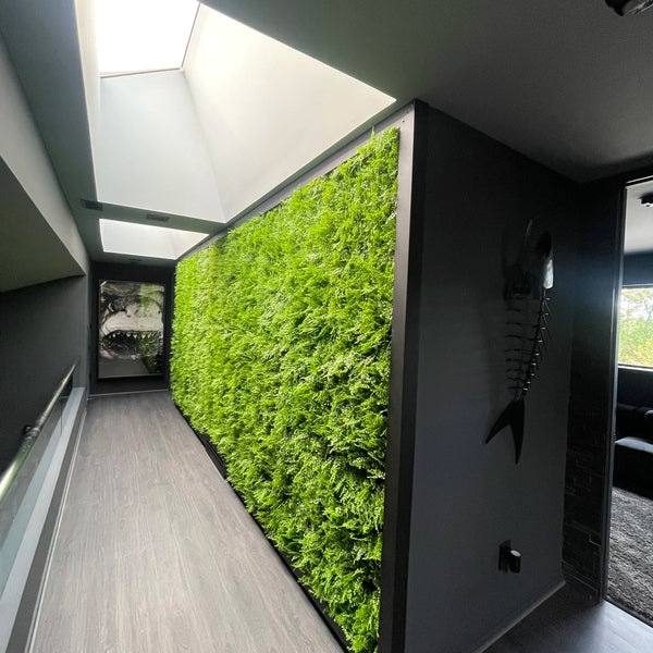 Dense Fern Artificial Green Wall 1m x 1m - UVTEX Certified UV Resistant - image 9