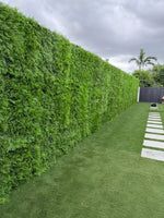 Dense Fern Artificial Hedge / Fake Green Wall DIY Vertical Garden 1m x 1m UV Resistant - Designer Vertical Gardens artificial garden wall plants artificial green wall australia