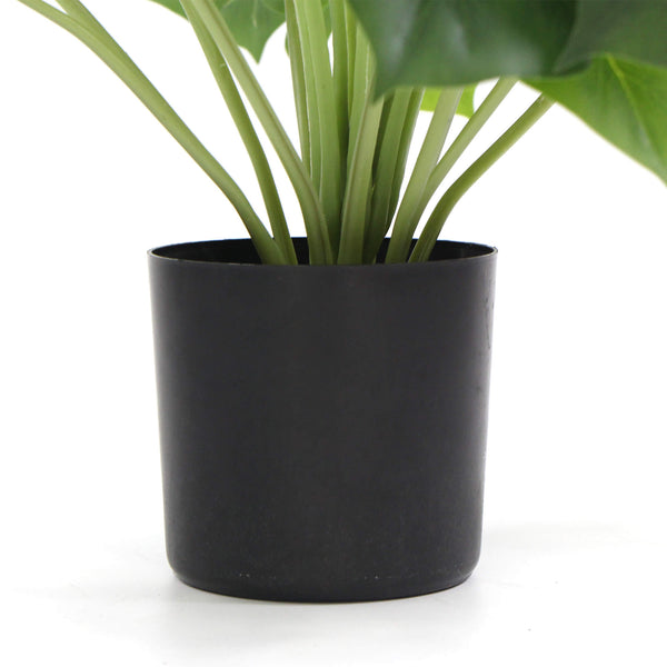 Dense Potted Artificial Split Philodendron Plant With Real Touch Leaves 50cm — gallery image 7