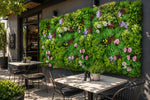 Dense Succulent Vertical Garden Green Wall Panel 50cm x 50cm – SGS UV Resistant - Designer Vertical Gardens artificial vertical green wall