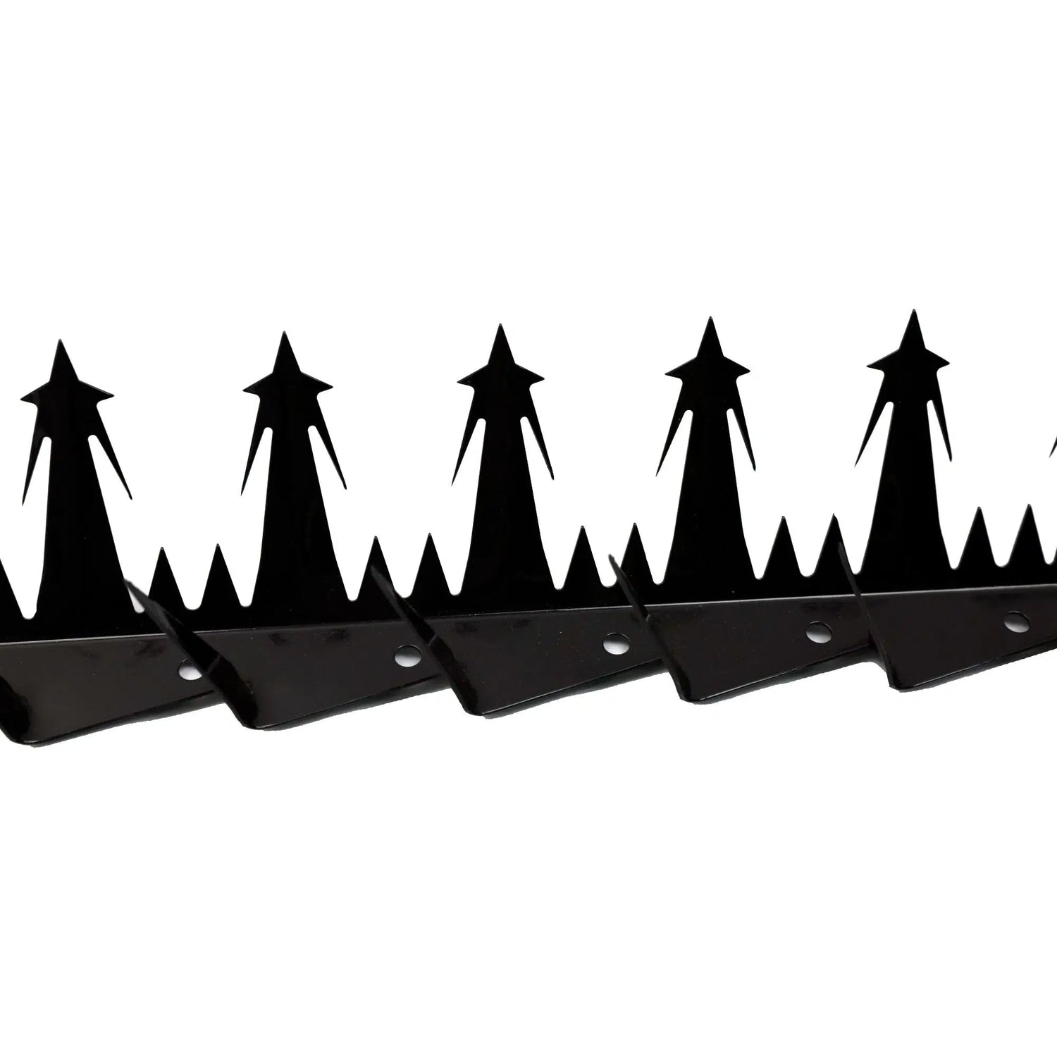 Designer Guard Heavy Duty Metal Anti - Climb Fence Spikes (Black) High Security Fence Spike Topper Guard 125cm - Designer Vertical Gardens artificial green wall installation Installation Equipment