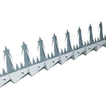 Designer Guard Heavy Duty Metal Anti - Climb Fence Spikes Galvanised High Security Fence Spike Topper Guard 125cm - Designer Vertical Gardens Easy installation Installation Equipment