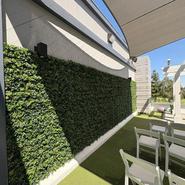 English Boxwood Artificial Hedge Panel 1m x 1m – SGS UV Resistant - image 27