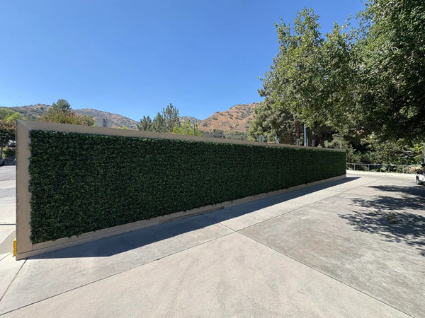 English Boxwood Artificial Hedge Panel 1m x 1m – SGS UV Resistant — gallery image 25