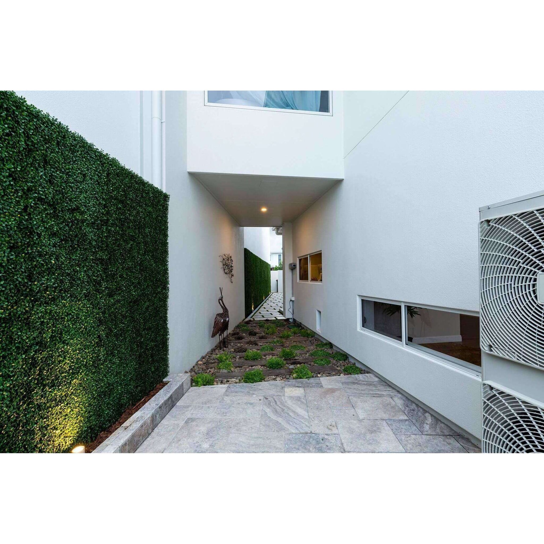 English Boxwood Artificial Hedge Panel Green Wall 1m x 1m UV Resistant - Designer Vertical Gardens artificial garden wall plants artificial green wall australia