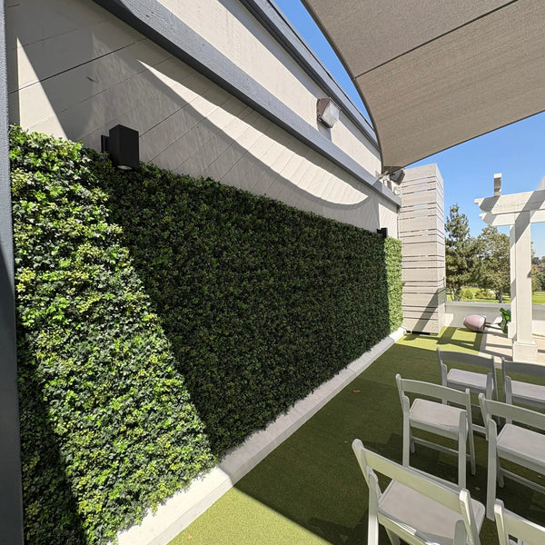 English Boxwood Artificial Hedge Panel 1m x 1m - UV Certified - image 13