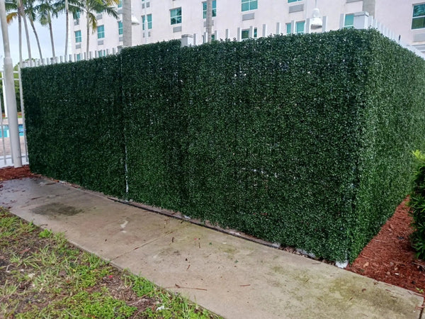 English Boxwood Artificial Hedge Panel 1m x 1m - UV Certified — gallery image 12