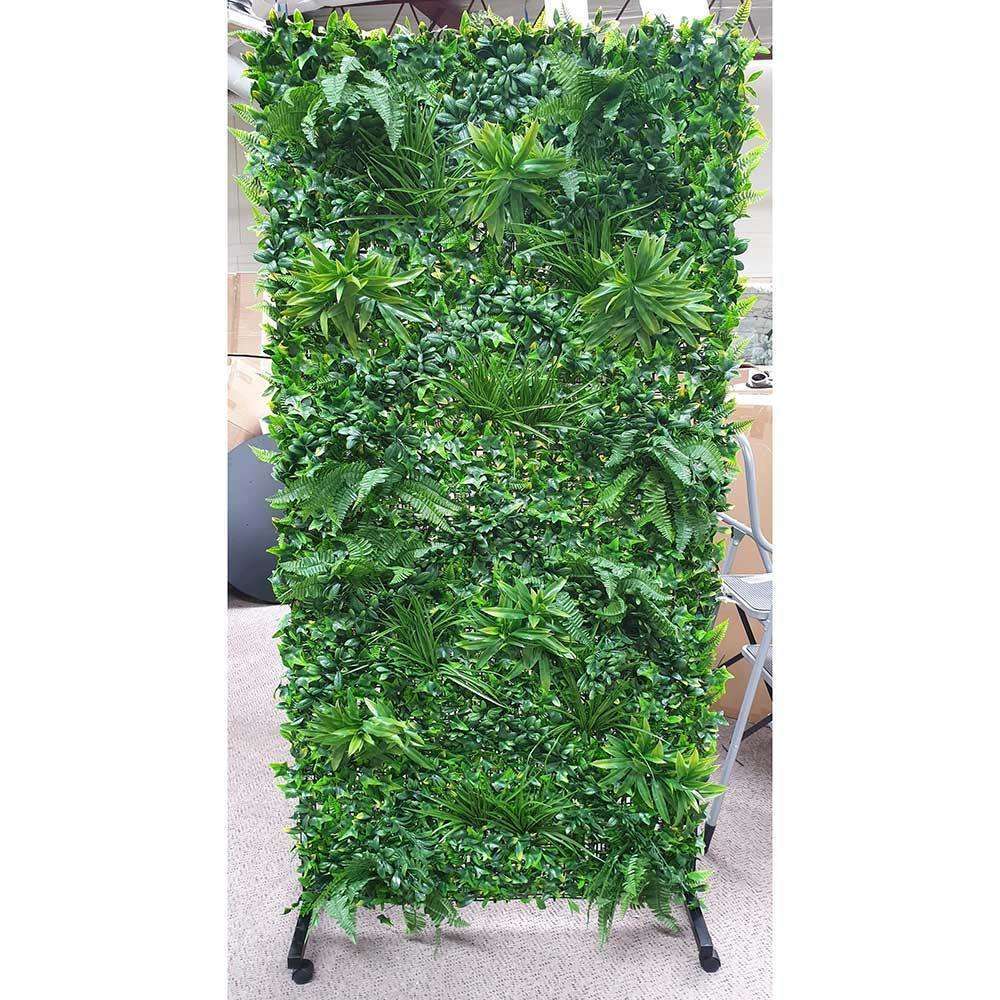 Event Stand / Portable Green Wall or Vertical Garden Frame 2m High x 1m Wide - Designer Vertical Gardens artificial garden wall plants artificial green wall australia