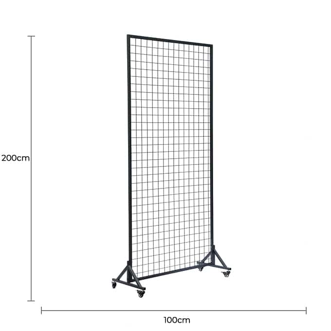 Event Stand / Portable Green Wall or Vertical Garden Frame 2m High x 1m Wide - Designer Vertical Gardens artificial garden wall plants artificial green wall australia
