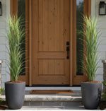 Luxury Tall Potted Artificial Grass Plant UV Proof 180cm - side view