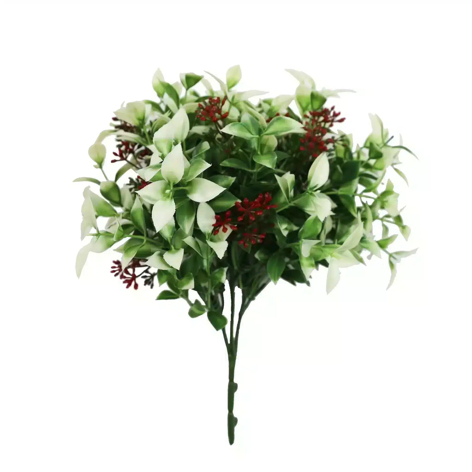 Fresh Leaf Holly Plant Stem UV Proof 26cm - Designer Vertical Gardens Artificial flower stems Artificial greenery stems
