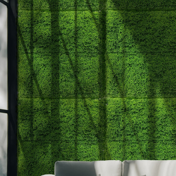 Luxury Fresh Natural Green Artificial Moss Wall Panel 1m x 1m – SGS UV Resistant - image 2