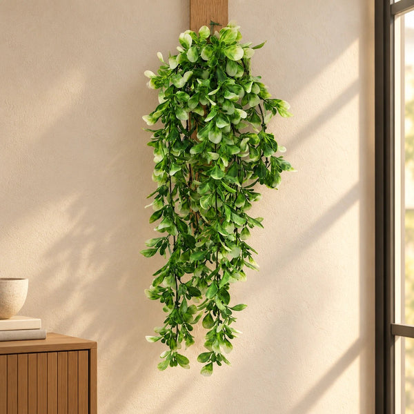 FreshFlow Green & White Jasmine Cascade – Durable Design Outdoor Proof 73cm — gallery image 9