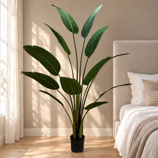 Grand Artificial Potted Travellers Palm (Banana Palm Tree) 160cm — gallery image 8
