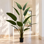 Grand Artificial Potted Travellers Palm (Banana Palm Tree) 180cm - Designer Vertical Gardens artificial shrubs Artificial Shrubs and Small plants