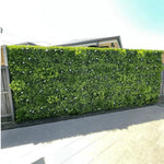 Group 1 Fire Certified - Luxury White Lily Vertical Garden / Green Wall UV Resistant 1m x 1m - Designer Vertical Gardens artificial garden wall plants artificial green wall australia