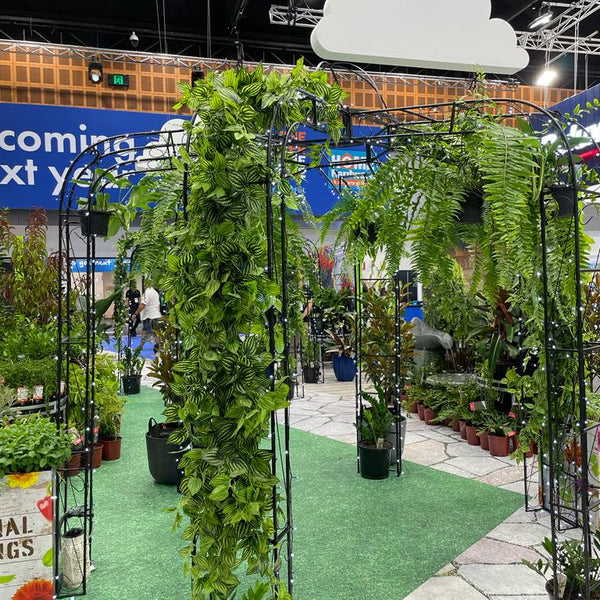 Hanging Artificial Philodendron Bush - 100cm - image 3