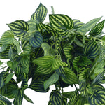 Hanging Artificial Philodendron Bush - 100cm - Designer Vertical Gardens artificial garden wall plants artificial green wall installation